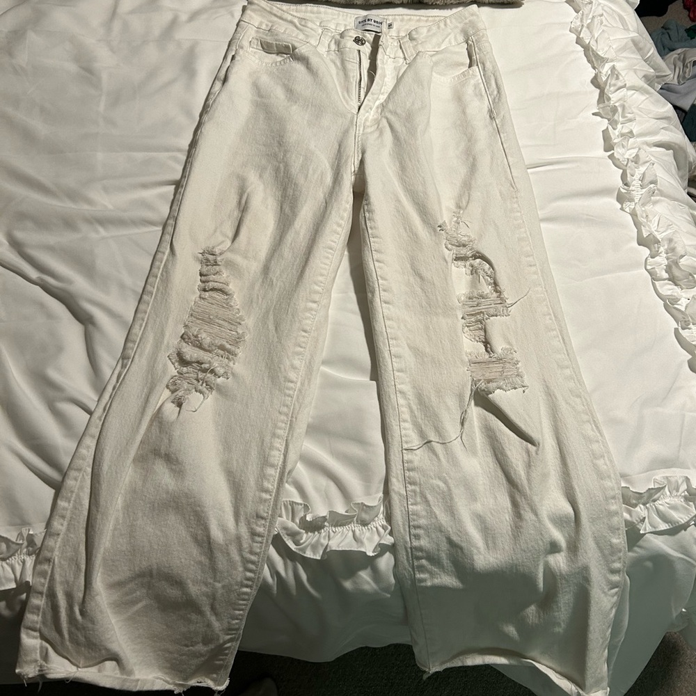 Boutique White Jeans
